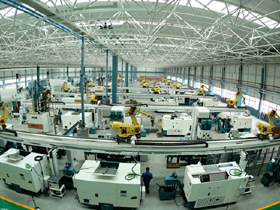 柴油機(jī)缸套空中行走機(jī)器人